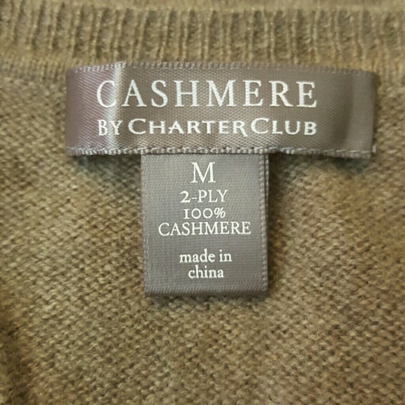 Charter Club Cashmere sweater size M - Picture 4 of 4